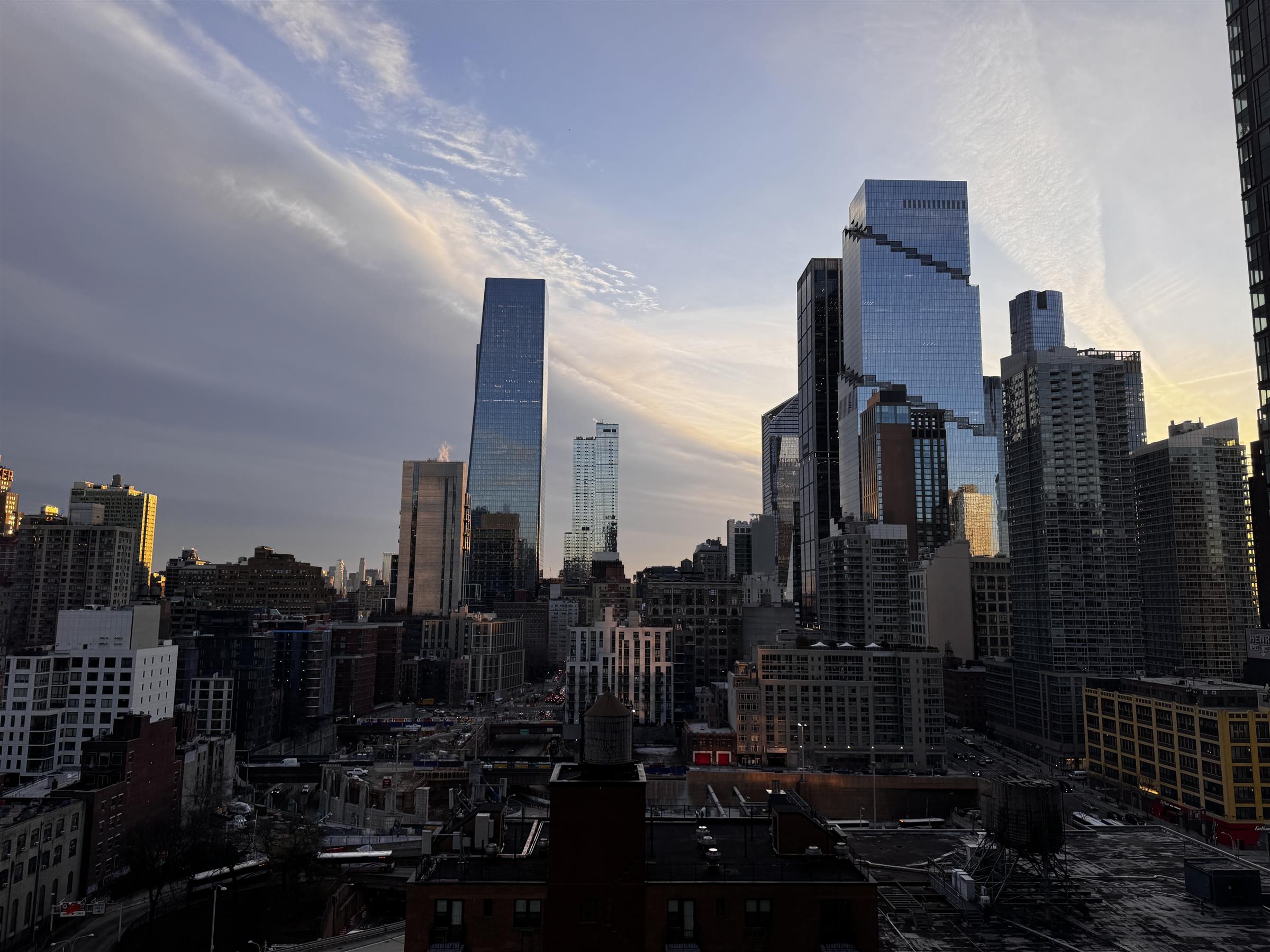 New York towers at dusk from Casaé MiMa 2